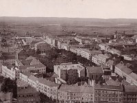 Panorama Zagreba - pogled prema jugu, 1900. godina